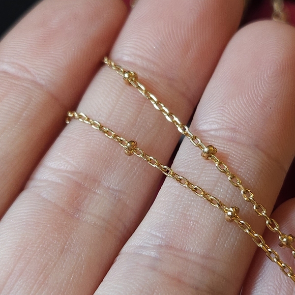 Kate Spade Golden Letter N Monogram Locket on Dainty Chain - Picture 4 of 13